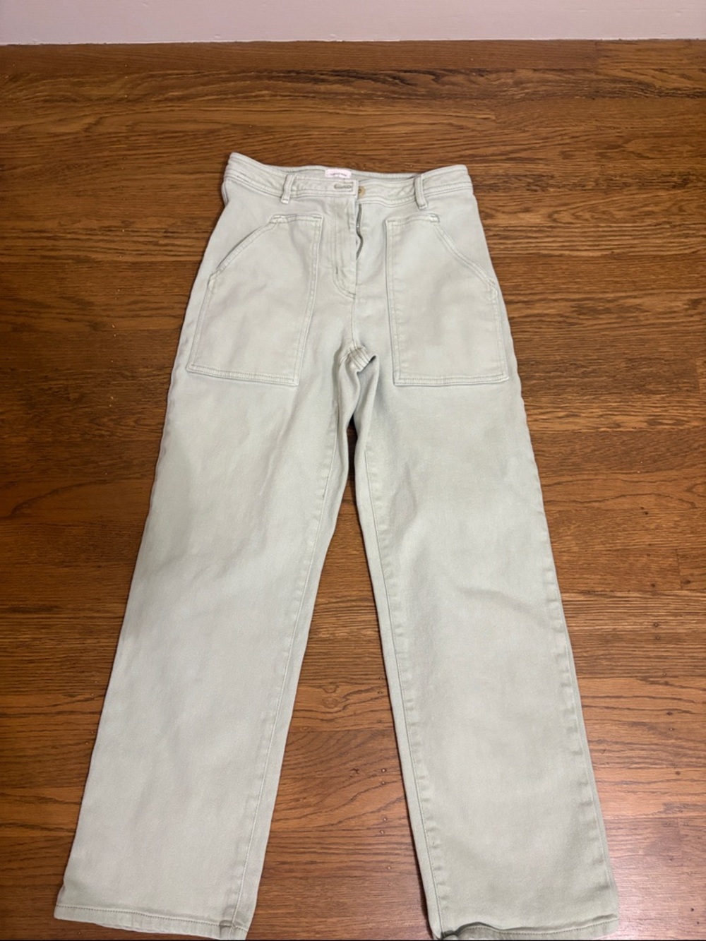 Aritzia Wilfred Free Modern Utility High Rise Straight Leg Pants size 2